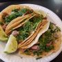 El Molino de Oro tres tacos de carnitas